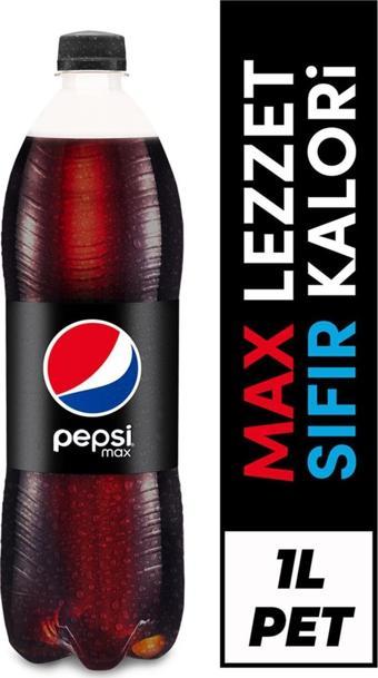 Pepsi Max Şekersiz Kola 1 Lt