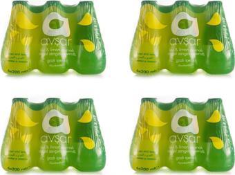 Avşar Kivi Limon Aromalı Maden Suyu 200 Ml X 24 Adet