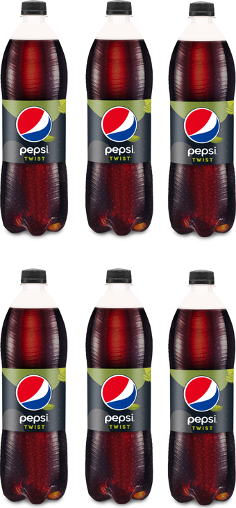 Pepsi Twist Limon Aromalı Şekersiz Kola 1 Lt X 6 Adet