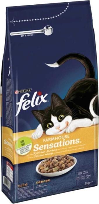 Felix Tavuk Ve Hindili Kuru Kedi Maması 2Kg