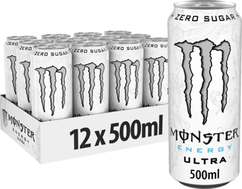 Monster Energy Şekersiz Enerji İçeceği 500 Ml X 12 Adet