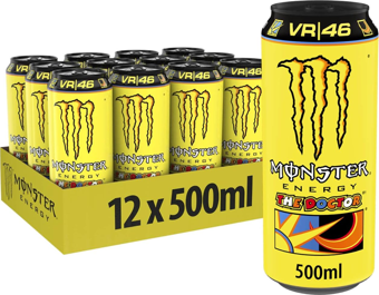 Monster Energy V46 The Doctor Enerji İçeceği 500 Ml X 12 Adet