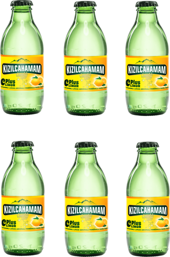 Kızılcahamam Çamlık C Plus Limon Aromalı Maden Suyu 200 Ml X 6 Adet