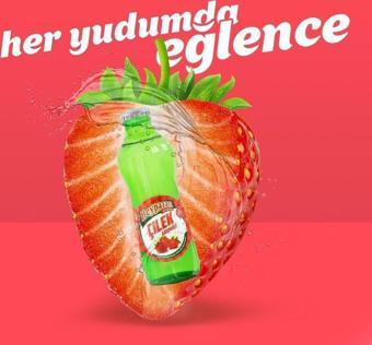 Beypazarı Çilek Aromalı Maden Suyu 200 Ml X 6 Adet