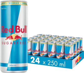 Red Bull Enerji İçeceği Şekersiz 250 Ml X 24 Adet