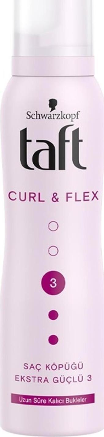 Taft Marka: Curl & Flex Köpük 150 Ml Kategori: Saç Köpüğü