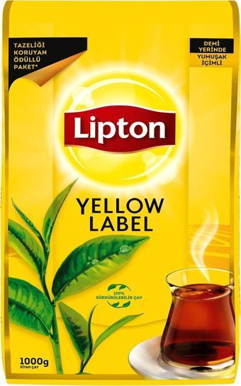 Lipton Yellow Label Dökme Çay 1000 Gr