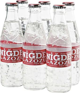 Niğde Gazozu Frambuaz Aromalı 250 Ml X 6 Adet