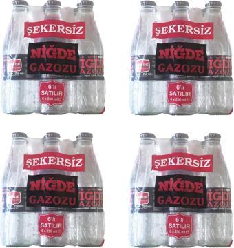 Niğde Gazozu Şekersiz 250 Ml X 24 Adet