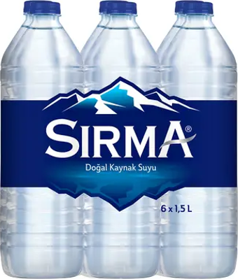 Sırma Doğal Kaynak Suyu 1,5 Lt X 6 Adet