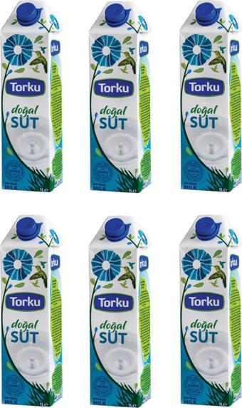 Torku Yağlı Süt 1 Lt X 6 Adet