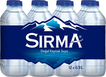 Sırma Doğal Kaynak Suyu 500 Ml X 12 Adet