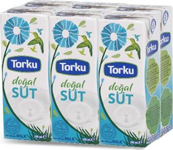 Torku Yağlı Süt 200 Ml X 6 Adet