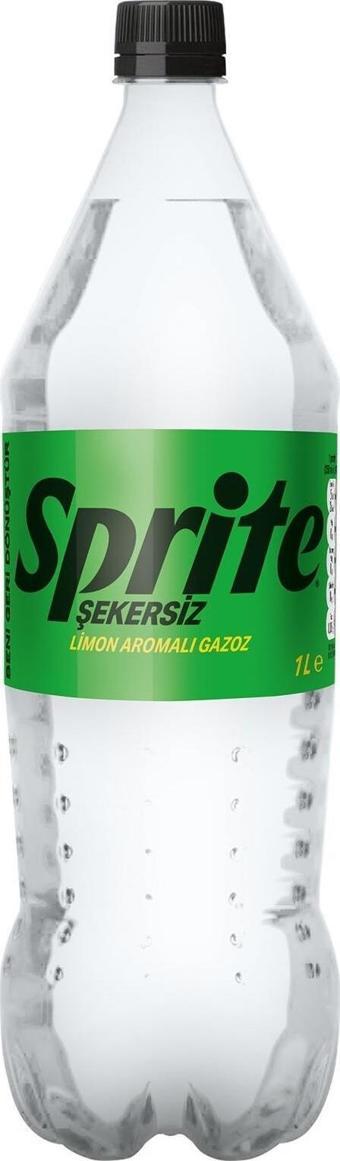 Sprite Gazoz Limon Aromalı Şekersiz 1 Lt