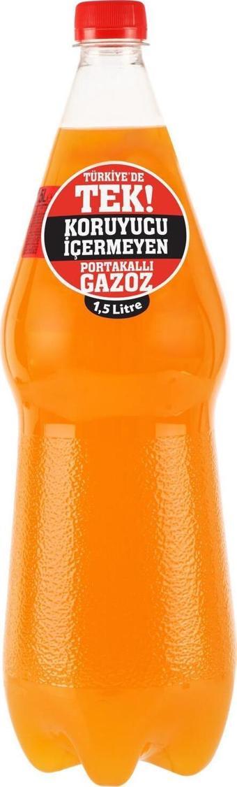 Uludağ Efsane Gazozu Portakallı 1,5 Lt