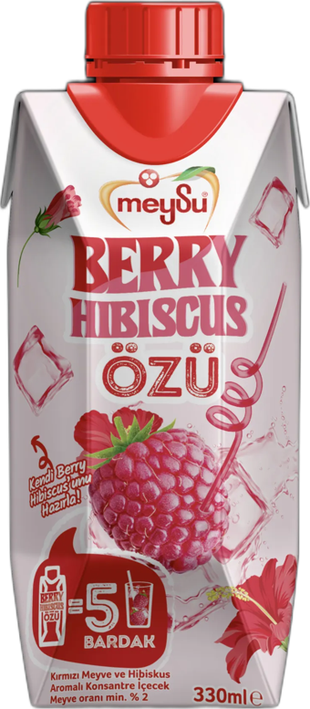 Meysu Berry Hıbıscus Özü 330 Ml