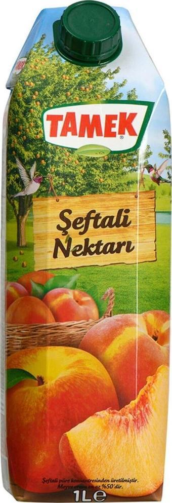 Tamek Şeftali Nektarı 1 Lt