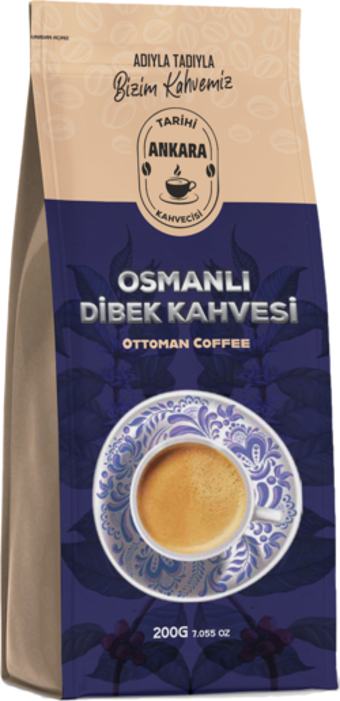 Tarihi Ankara Osmanlı Dibek Kahvesi 200 Gr