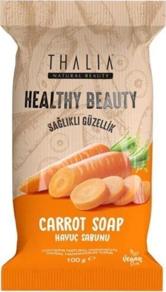 Thalia Aydınlatıcı Etkili Healthy&Beauty Havuç Özlü Doğal Katı Sabun – 100Gr