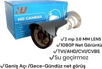 Nefa Dış Mekan Hd Görüntü Kaltesi, 2 Mp, Ahd, Ip Analog, Tvı, Cvı, Güvenlik Kamerası