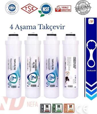Conax Class Tak Çevir 4 Aşamalı Filtre Seti, Anahtar Hediyeli