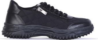 Kuum London K108953 Siyah Exclusıve Kadın Kışlık Casual Ayakkabı