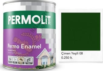 Permolit Enamel Sentetik Yağlı Boya ÇİMEN YEŞİLİ 0.250 Lt.