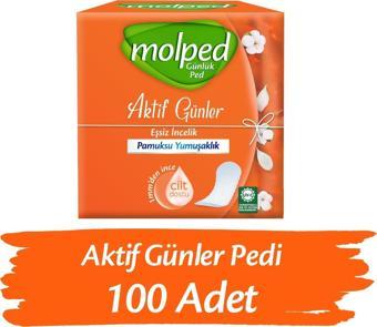 Molped Aktif Günler Günlük Ped 100 lü