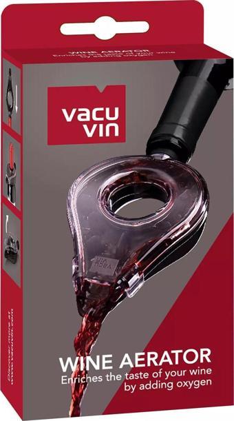 Vacu Vin Şarap Havalandırıcı, Gri, Kutulu