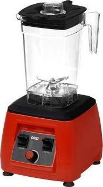 Omake BLE05 E11 Bar Blender, Buz Kırıcılı - 2 Lt, Kırmızı