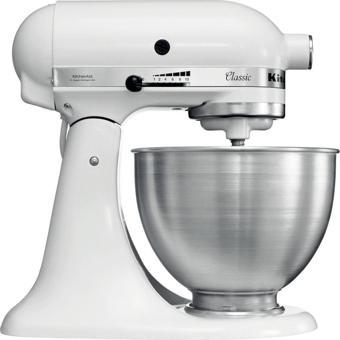 KitchenAid Classic Set Üstü Mikser Parlak Beyaz - 4,3lt - 5K45SSEWH