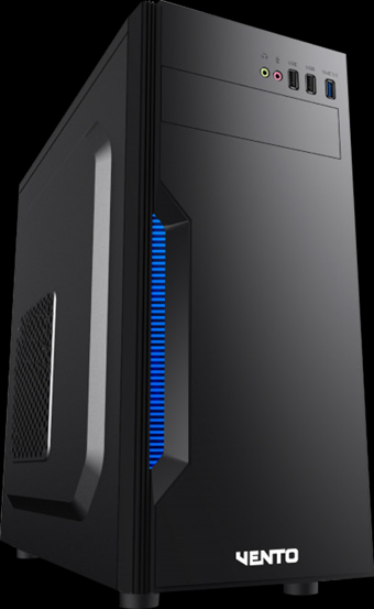 VENTO TA-K61 650W 80+ Siyah-Gümüş Mid Tower ATX Kasa