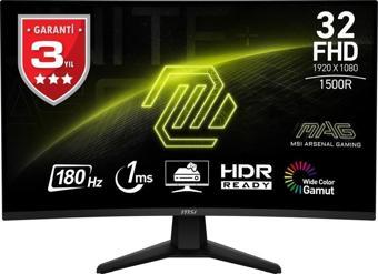 MSI MAG 32C6 31.5" FHD CURVE VA 180HZ 1MS ADAPTIVE-SYNC GAMING MONITOR