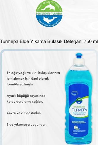 Turmepa Elde Yıkama Bulaşık Deterjanı 750 ml 5 Al 4 Öde ve Rosie Pamuk