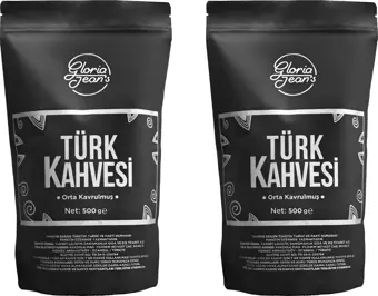 GLORİA JEAN'S TÜRK KAHVESİ 500 GR 2'Lİ PAKET