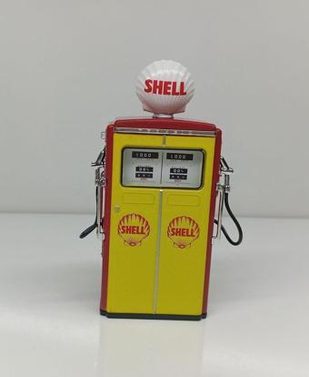 Greenlight 1:18 Yakıt Pompası Metal Shell Sarı Yüksekliği 12 Cm Genişlik 5 Cm