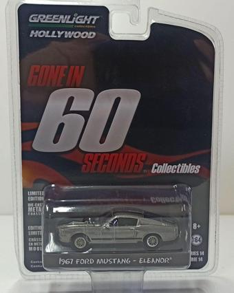 Greenlight 1:64 1967 Ford Shelby Eleanor 60 Saniye