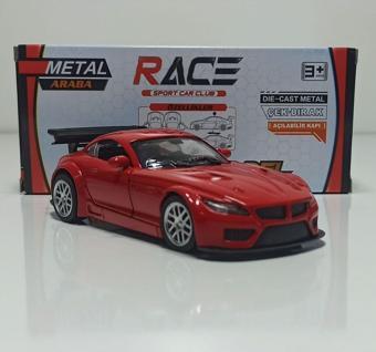 Motor Max Kırmızı 1:36 Bmw M Series Çek-Bırak Metal Araba