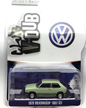 Greenlight 1979 Volkswagen Golf Gtı Green Clup V-Dub Series 1:64 Ölçek