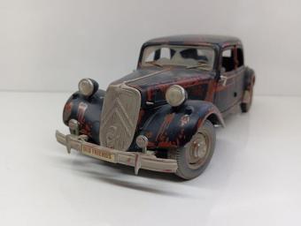 Maisto 1:18 1952 Citroen 15 Cv 6 Cyl Küf Ve Eski Görünüm Diecast Metal Model