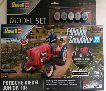 Revell 1:24 Ölçek Farming Sımulatör 76 Parça (Plastik Maket Kit)