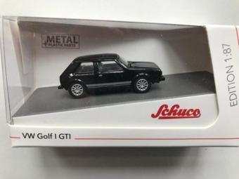 Schuco Vw Golf I Gti 1:87 Siyah Model Araba