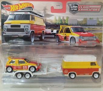 Hot Wheels Dianomi Hotwheels 1:64 Team Transport Mg Metro 6R4 Rally Haller