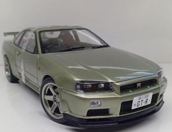 Solido 1:18 Nissan Skyline R-34 Diecast Metal Araba