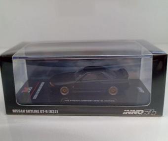 Inno Dianomi İnno 1:64 Nissan Skyline Gt-R R32 Mat Siyah