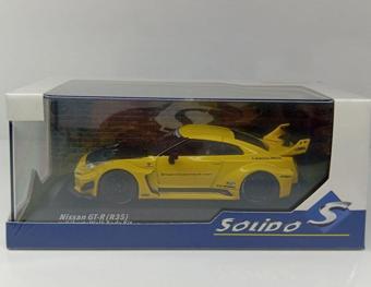 Solido 1:43 Nissan Gt-R R35 Lig. W Body Kıt Yellov