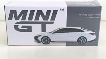 Tsm Minigt 1:64 Hyundai Elentra N Ceramic White