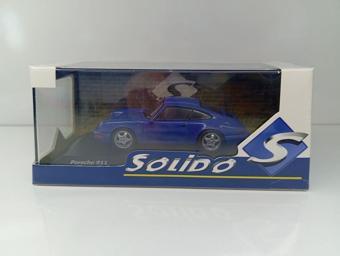 Solido 1:43 Porsche 911 Blue