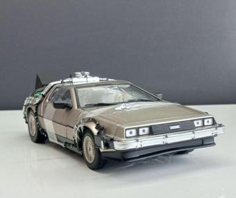 Sunstar 1:18 Dmc Delorean Back To The Future Time Machine