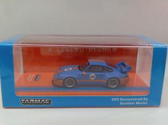 Tarmac Works Dianomi Tarmac 64 Porsche 993 Remastered By Gunther Werks Blue (8 Cm Uzunluğunda